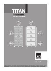 Kis TITAN 9760000 0270 Notice