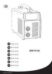 GYS 200E FV CEL Mode D'emploi