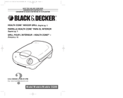 Black & Decker HEALTH ZONE CG200 Mode D'emploi