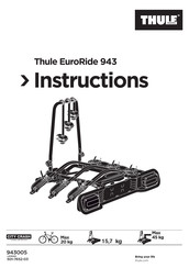 Thule EuroRide 943 Instructions