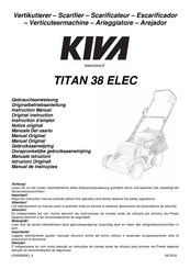 Kiva TITAN 38 ELEC Instructions D'emploi