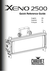 Chauvet Professional XENO 2500 Guide De Référence Rapide