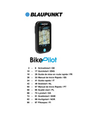 Blaupunkt BikePilot Guide De Mise En Route Rapide