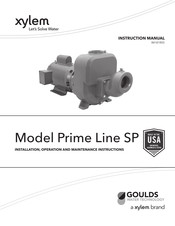 Xylem Goulds Prime Line SP Manuel D'instructions