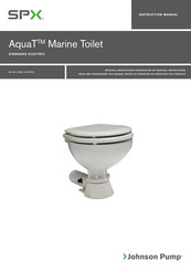 Johnson Pump SPX AquaT Marine Toilet Manuel D'instructions