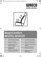 Waeco MagicComfort MSH501 Instructions De Montage Et De Service