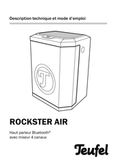 Teufel ROCKSTER AIR Description Technique Et Mode D'emploi