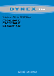 Dynex DX-24L230A12 Guide De L'utilisateur