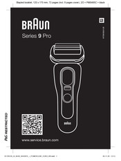 Braun 9 Pro Série Mode D'emploi