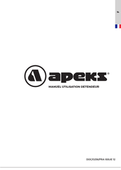 Apeks MTX-R Manuel D'utilisation