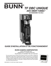 Bunn Single TF ThermoFresh DBC Guide D'installation Et De Fonctionnement
