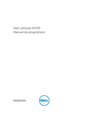 Dell P62G001 Manuel Du Propriétaire