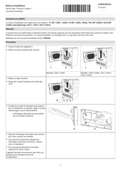 V-Zug TL WP 12001 Notice D'installation