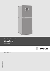 Bosch Condens GC9000iWM Serie Notice D'utilisation