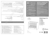 Polini kids Simple 710 Instructions De Montage