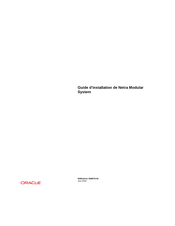 Oracle Netra Guide D'installation