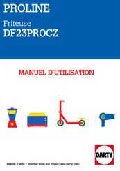 Proline DF23PROCZ Manuel D'utilisation