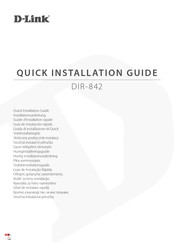 D-Link DIR-842 Guide D'installation Rapide