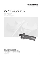 Nordmann Engineering DV 71-800 Instructions De Montage