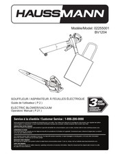Haussmann BV1204 Guide De L'utilisateur