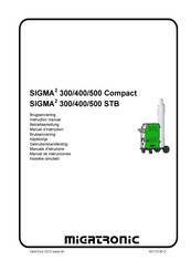 Migatronic SIGMA2 300 Compact Manuel D'instruction