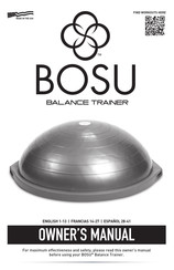 BOSU PRO BALANCE TRAINER Guide D'utilisation