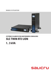 Salicru SLC TWIN RT2 LION Manuel D'utilisateur