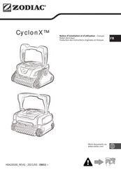 Zodiac CyclonX Notice D'installation Et D'utilisation