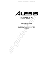 Alesis TransActive Air Guide D'utilisation Rapide