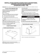 Jenn-Air JDPSS245LX Instructions D'installation