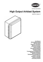 Hach High Output Airblast System Manuel De L'utilisateur