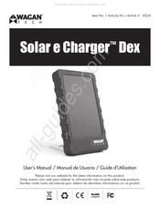 Wagan Tech Charger Dex Guide D'utilisation