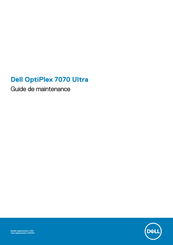 Dell OptiPlex 7070 Ultra Guide De Maintenance
