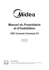 Midea MI2-56F5DN1 Manuel Du Propriétaire & Manuel D'installation