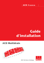 ACO Multidrain M100 D 0.0 Guide D'installation