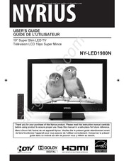 Nyrius NY-LED1980N Guide De L'utilisateur