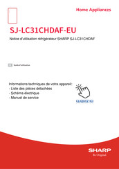 Sharp SJ-LC31CHDAF-EU Notice D'utilisation