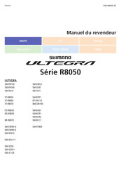 Shimano Ultegra EW-WU111 Manuel Du Revendeur