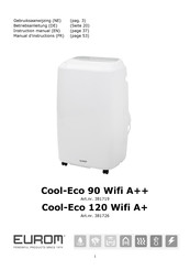 EUROM Cool-Eco 90 Wifi A++ Manual D'instructions
