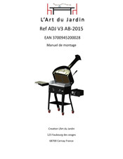 L'Art du Jardin ADJ V3 AB-2015 Manuel De Montage