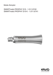 KaVo SMARTmatic PROPHY S19 Mode D'emploi