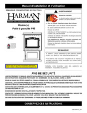 Harman P43 Manuel D'installation Et D'utilisation