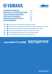 Yamaha RS Venture RST90PTFF Manuel Du Propriétaire