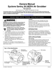 Aramsco Hepa Syclone Sentry X4 Manuel De L'utilisateur