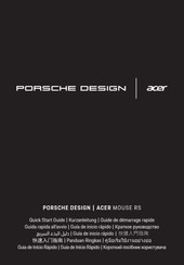 Acer PORSCHE DESIGN AMR030 Guide De Démarrage Rapide