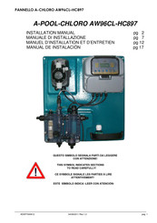 aqua A-POOL-CHLORO AW96CL-HC897 Manuel D'installation Et D'entretien