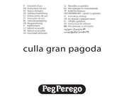 Peg-Perego Culla Gran Pagoda Notice D'emploi