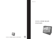 JCM 2000-CODE MAIN UNIT-DCS Mode D'emploi