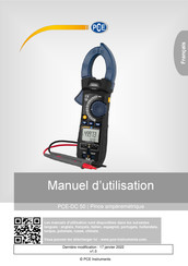 PCE Instruments PCE-DC 50 Manuel D'utilisation