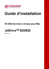 Transcend JetDrive 825 Guide D'installation